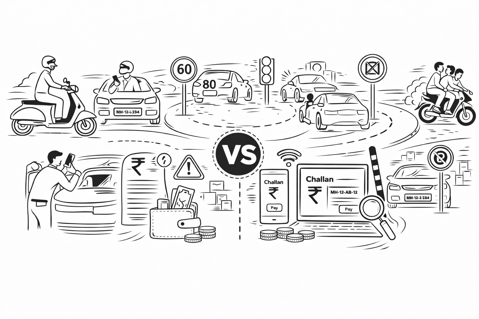 Top 10 Traffic Violations in India That Attract Heavy Fines Lawyered